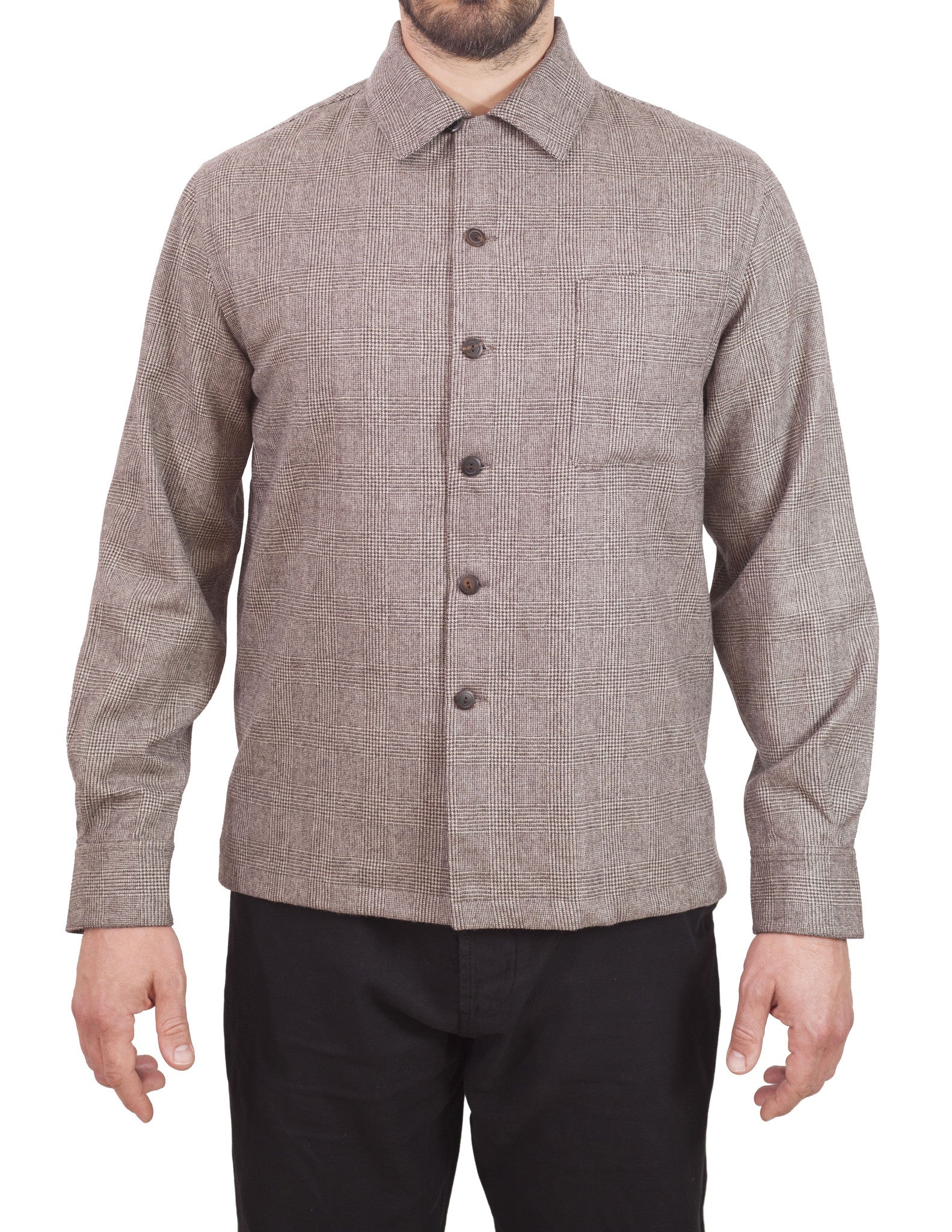 The original over-shirt - Brown check