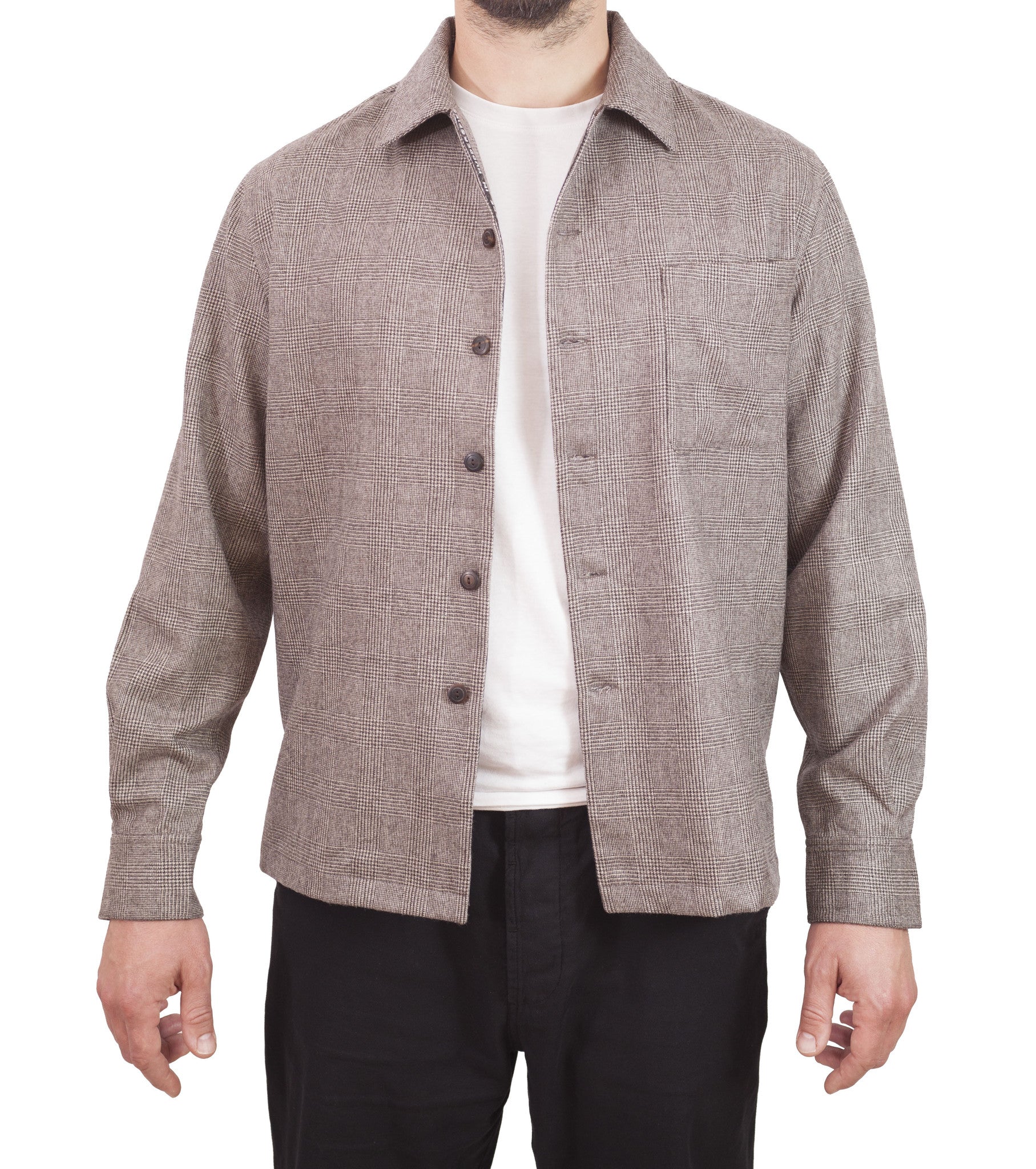 The original over-shirt - Brown check