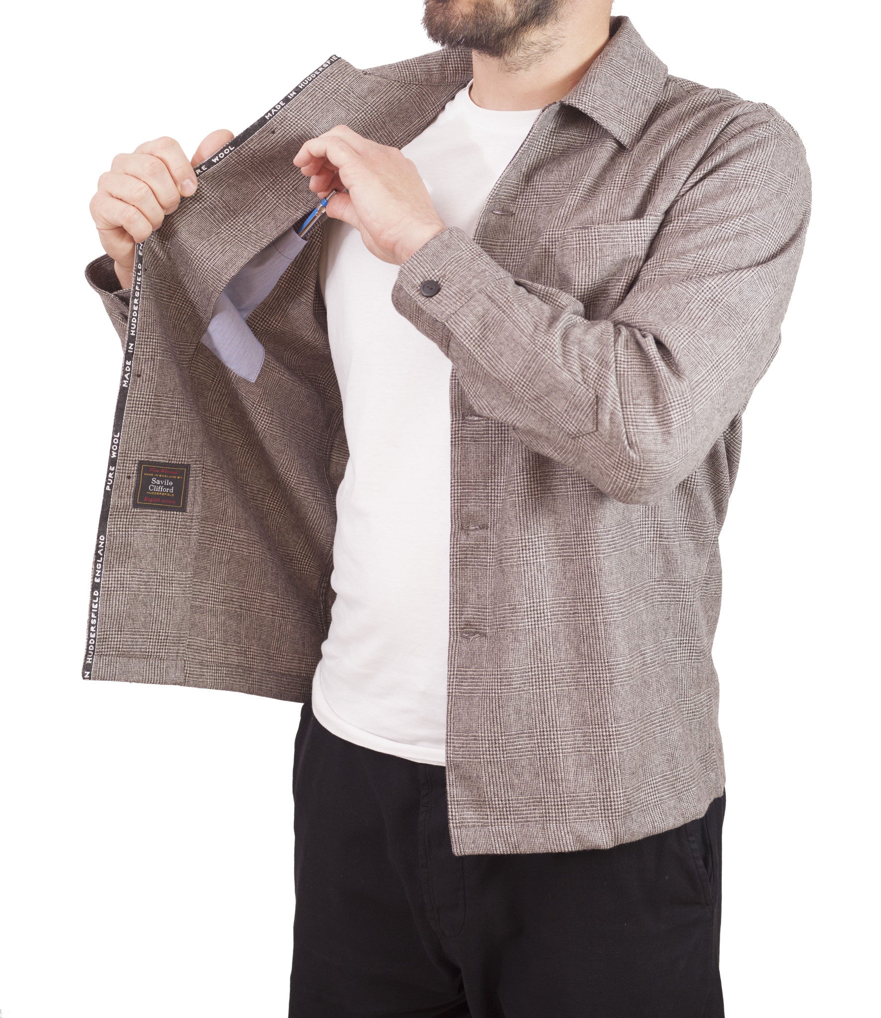 The original over-shirt - Brown check