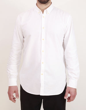 The button-down shirt - White
