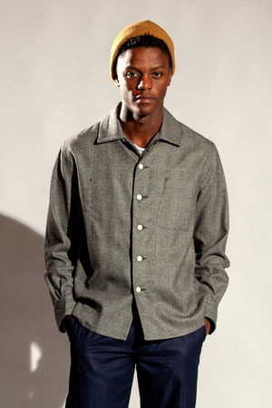 The Original Over-shirt - Black POW Check