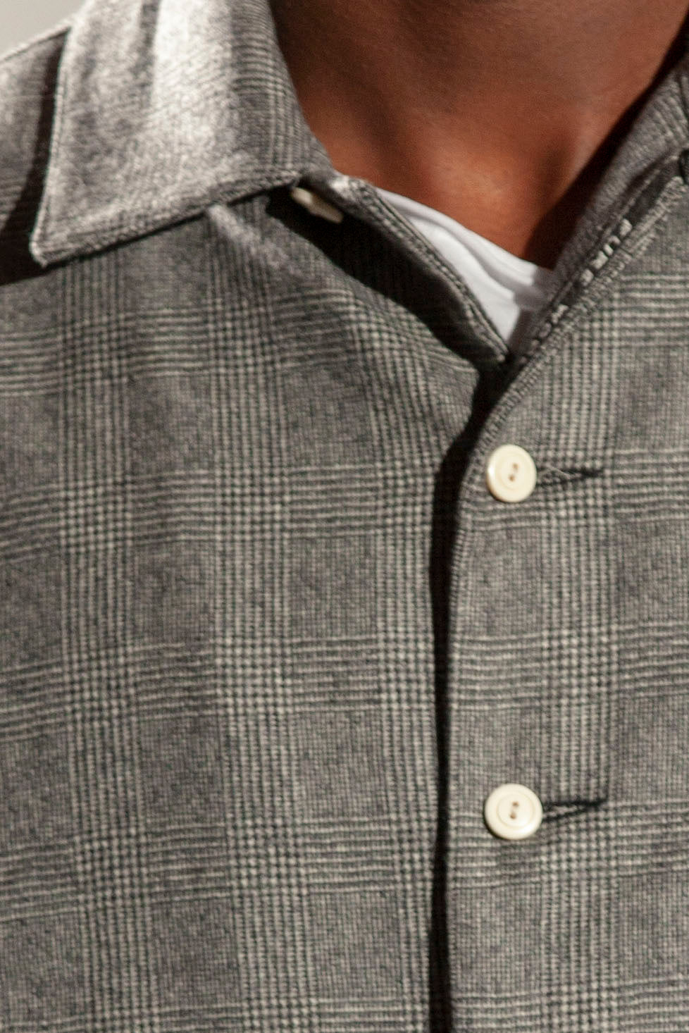 The Original Over-shirt - Black POW Check