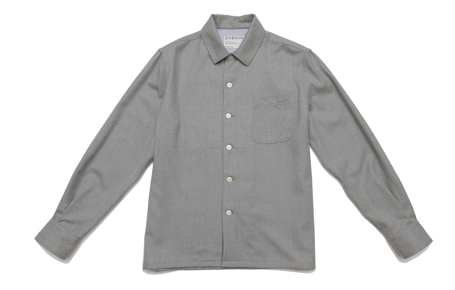 The original over-shirt - Grey marl