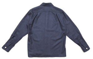 The original over-shirt - Navy marl