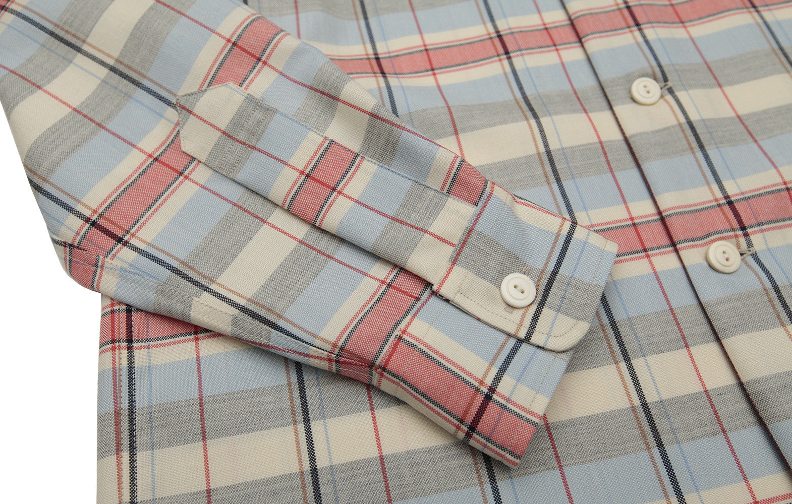 The original over-shirt - Red / Cream check