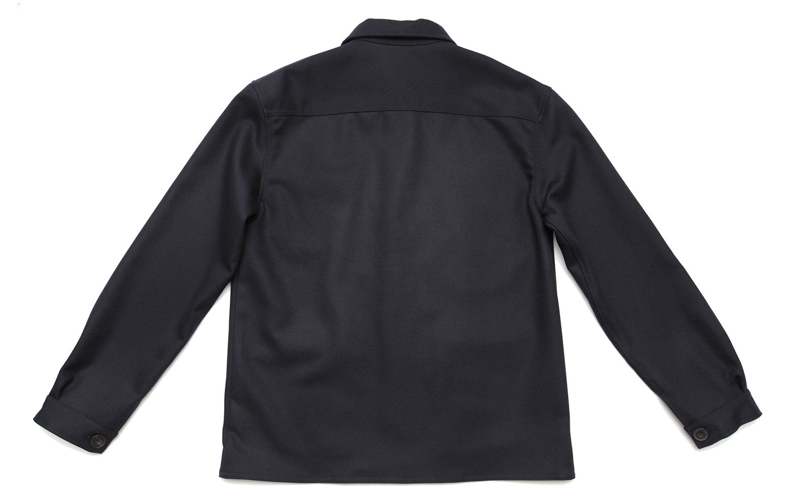 The wool work-jacket - Navy