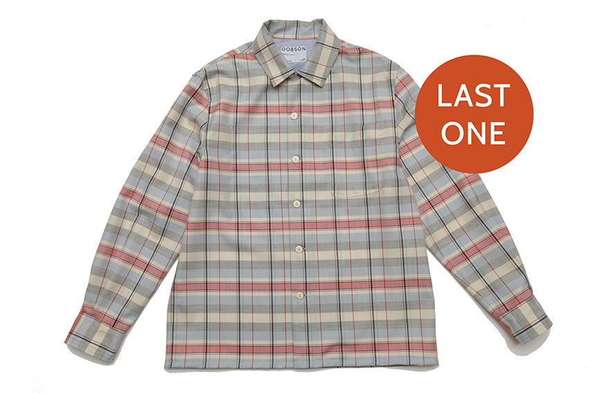 The original over-shirt - Red / Cream check